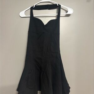Zara Black Halter Dress